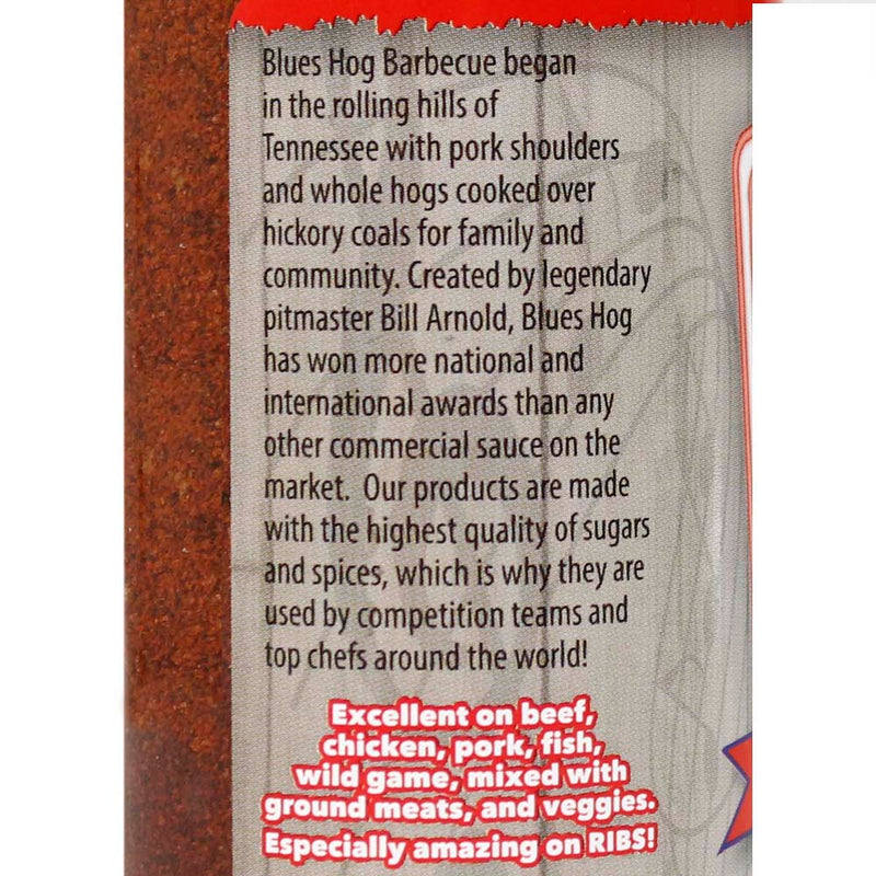 Blues Hog Dry Rub Seasoning All Purpose Spice 5.5 Oz Bottle Gluten Free BBQ