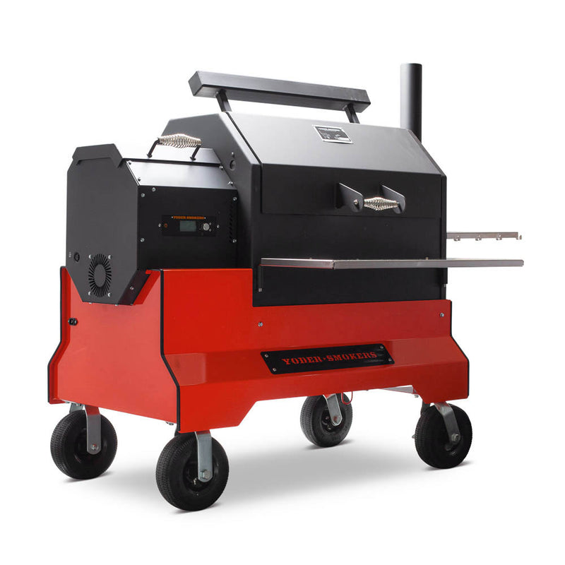 Yoder YS640S Competition Cart Pellet Grill Smoker Cooker Second