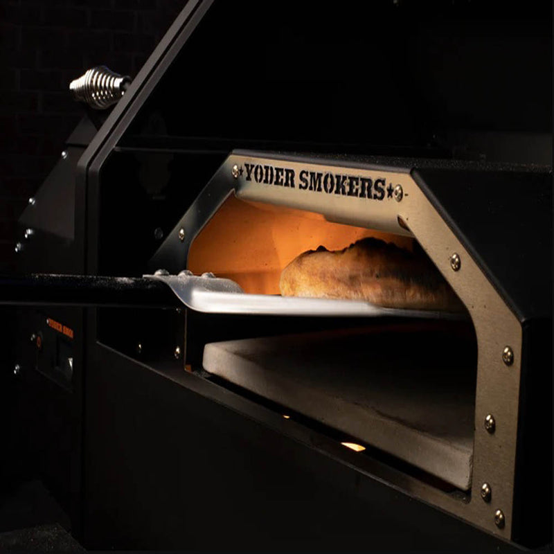 Yoder Smokers Wood-Fired Pizza Oven Temperature Control Handcrafted Attachment