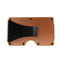 GRID Wallet Gold Aluminum Lightweight Card Holder w/ RFID Blocking Side Panels