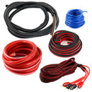 DS18 4 Gauge Amp Kit Wiring Amplifier Complete Install Cables AMPKIT4