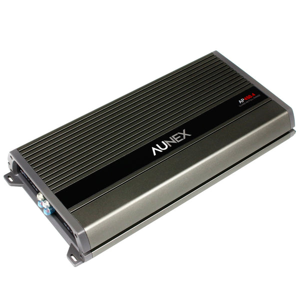 4 Channel Amplifier Class AB Amp 115W x 4 @ 2 Ohm AP Series Aunex