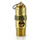 175 PSI 1/4" Male NPT Air Compressor Pressure Relief Safety Pop Off Valve Solid Brass