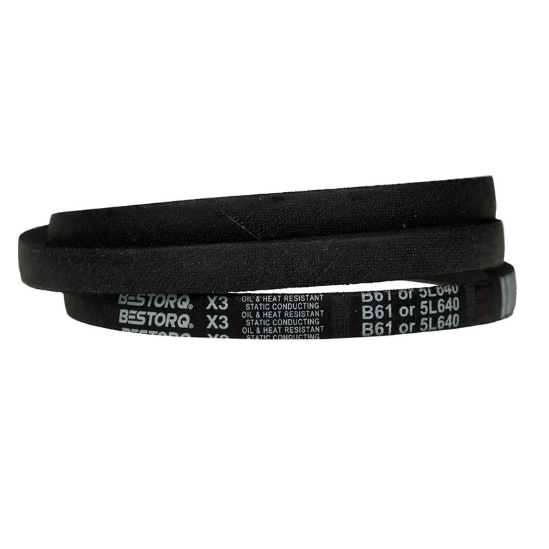 Rubber V-Belt Treated With Synthetic Rubber Wear and Tear Resistant B61