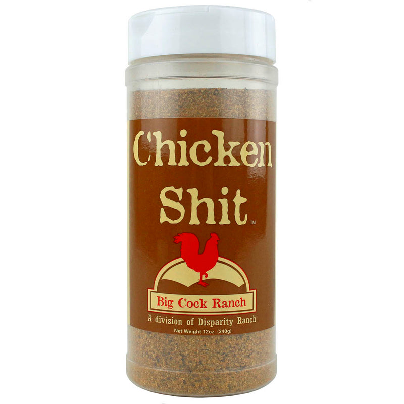 Big Cock Ranch 12 Oz Chicken Shit Poultry Seasoning All Purpose Gluten & Msg Free