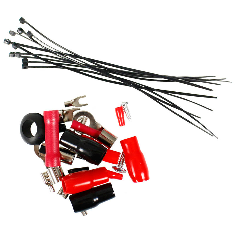 Black Diamond 4 Ga Installation Wiring Kit for Single Channel Amplifier DIA-AK4