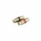 DB Link Female to Female Barrel Connector w/Gold RCA Tip and Grip 2 Pcs per pack