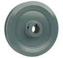 Cast Iron 6" Single Groove Pulley V Style B Belt 5L for 7/8 Inch Keyed Shaft