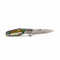 BNB Knives Abalone Flipper Pocket Knife Drop Point BNB1991A