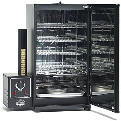 Retail Display Bradley Smoker 4-Rack Original Smoker with Automatic Feed System 76L BS611