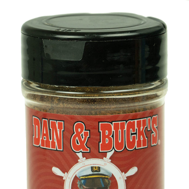 Dan & Buck's Cajun Blackened Seasoning Zesty Salt Paprika Garlic Onion Rub 5 oz