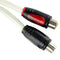 1 Male to 2 Female RCA Splitter Triple Shield Interconnect Car Home Audio Cable