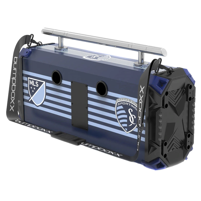 Bumpboxx Flare8 Bluetooth Boombox KC Major League Soccer MLS USB Rechargeable