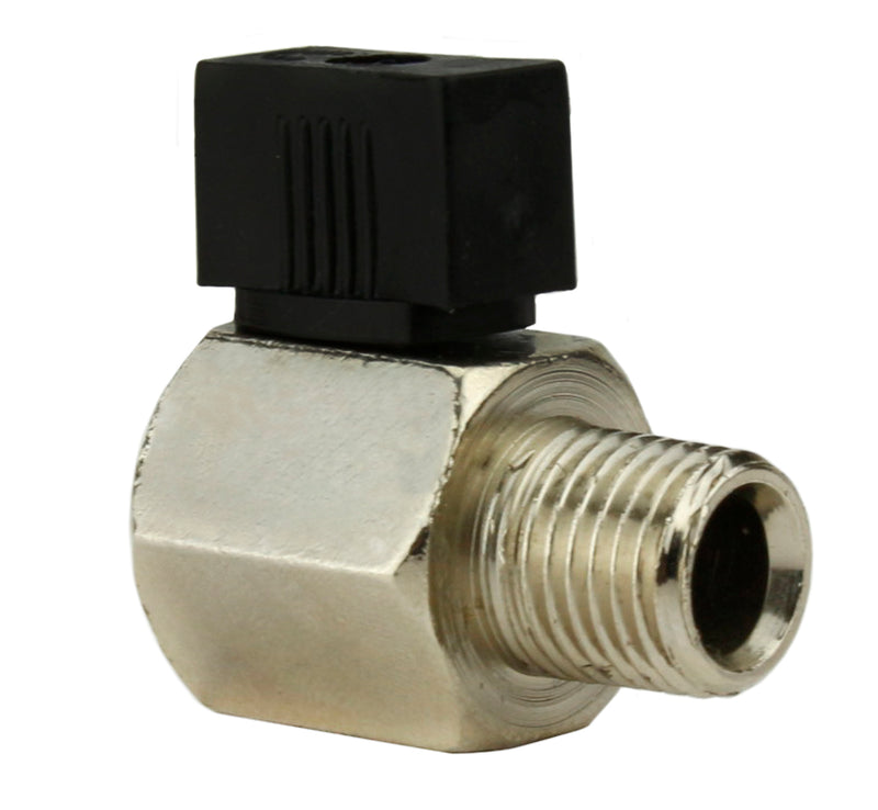 1/4" Male NPT Manual Ball Valve Style Air Compressor Tank Drain Petcock