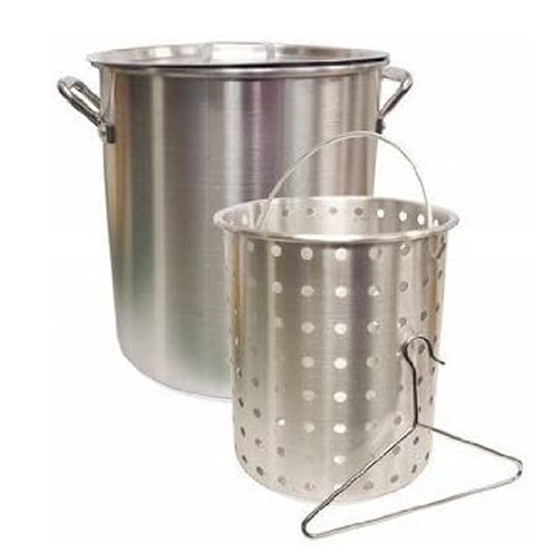 Camp Chef Aluminum Cooker 42 Quart Stock Pot Durable Corrosion Resistant DP42