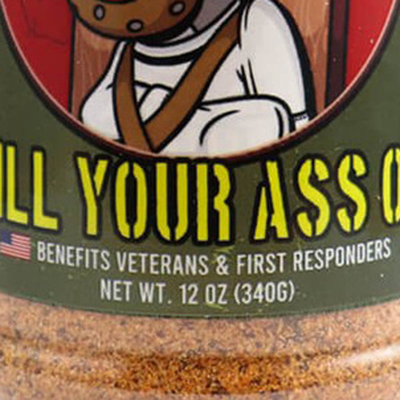 Grill Your Ass Off 12 oz All Purpose Spice Cannibal Seasoning No MSG CANNIBAL