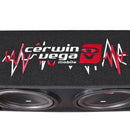 Cerwin Vega Dual Loaded 12" Subwoofer Vented Kit Enclosure 3000W Max BKX212V