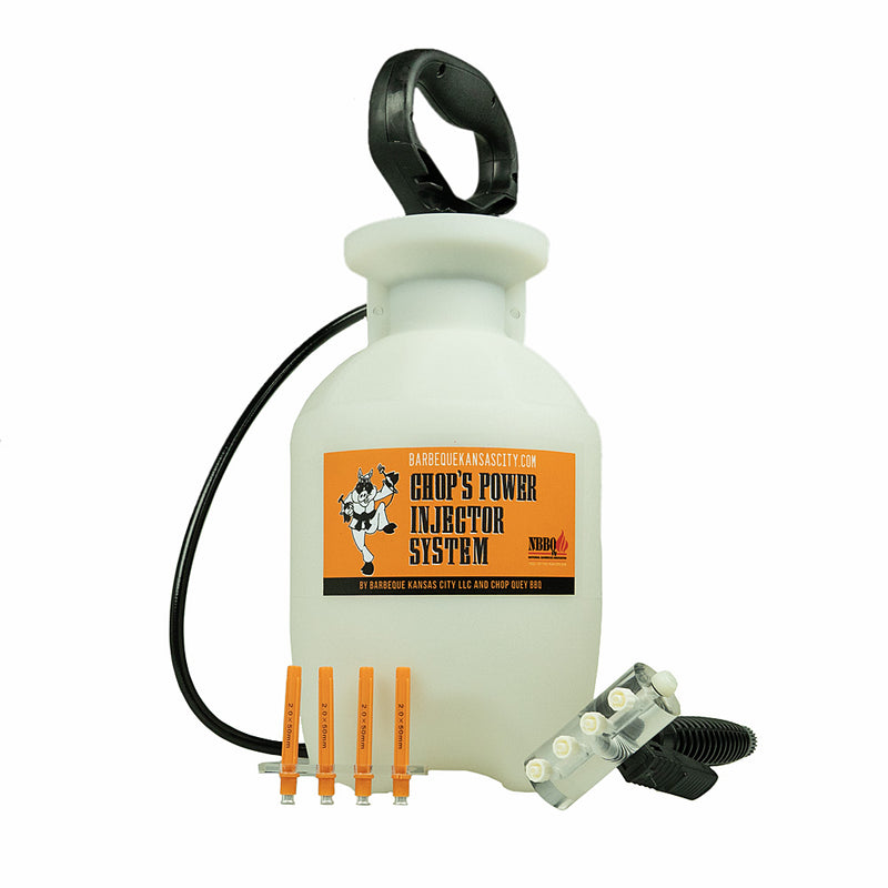 1 Gallon Chops Power Injector System With Plastic Adapters For Easy Injection