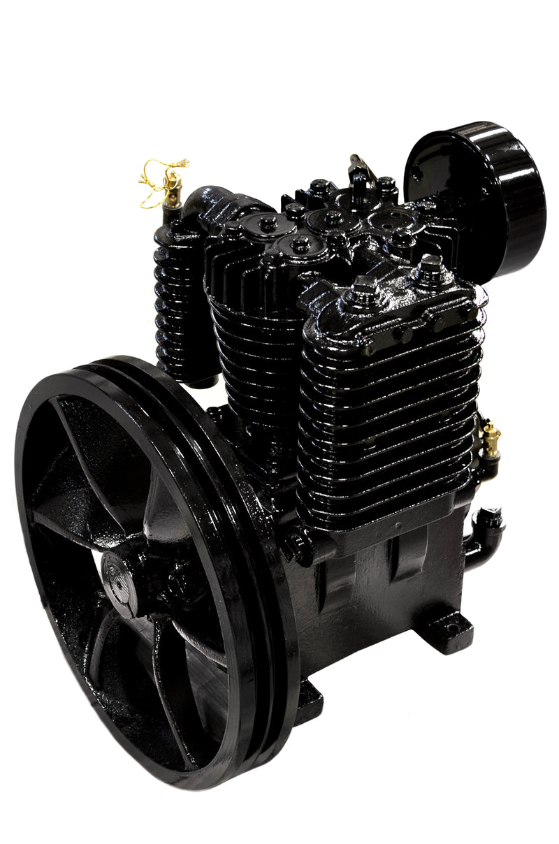 5 Horsepower Cast Iron 2 Stage Air Compressor Pump CI5