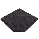 ComfortBilt Hearth Pad Corner Midnight Black