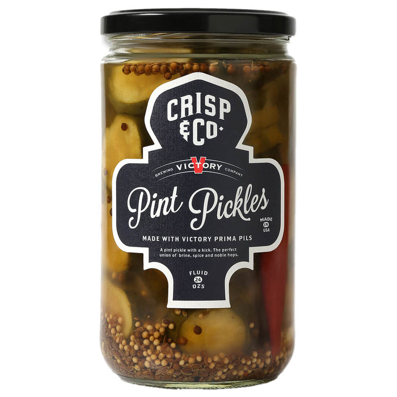 Crisp & Company Victory Pint Pickles 24 Oz Jar Victory Prima Pils Beer