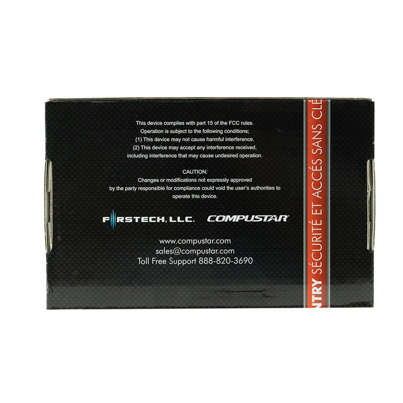 Compustar Alarm Keyless Kit with Remotes CS720A