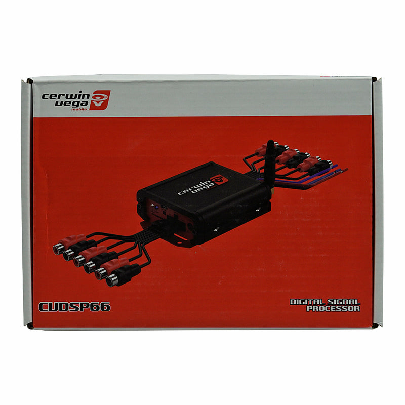 Weather Proof Digital Signal Processor With 6 In To 6 Out Cerwin Vega CVDSP66