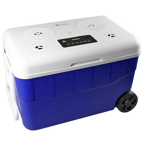 Diamond Audio Blue Cooler with 6.5" Bluetooth Marine Built Speakers DACC65BL