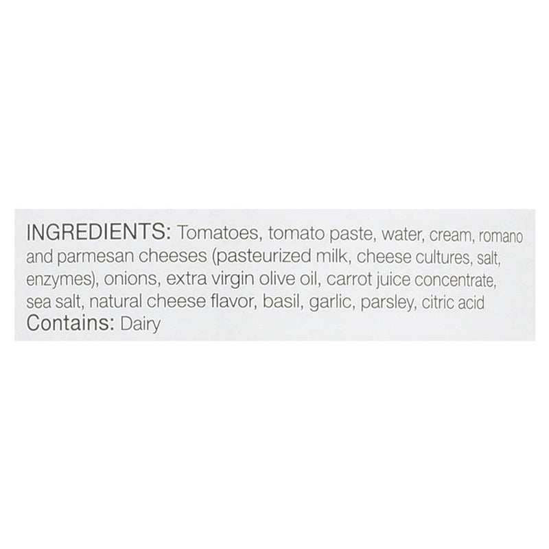 Daves Gourmet Foods Creamy Parmesan Romano Pasta Sauce 25 Oz Bottle DACPR-6