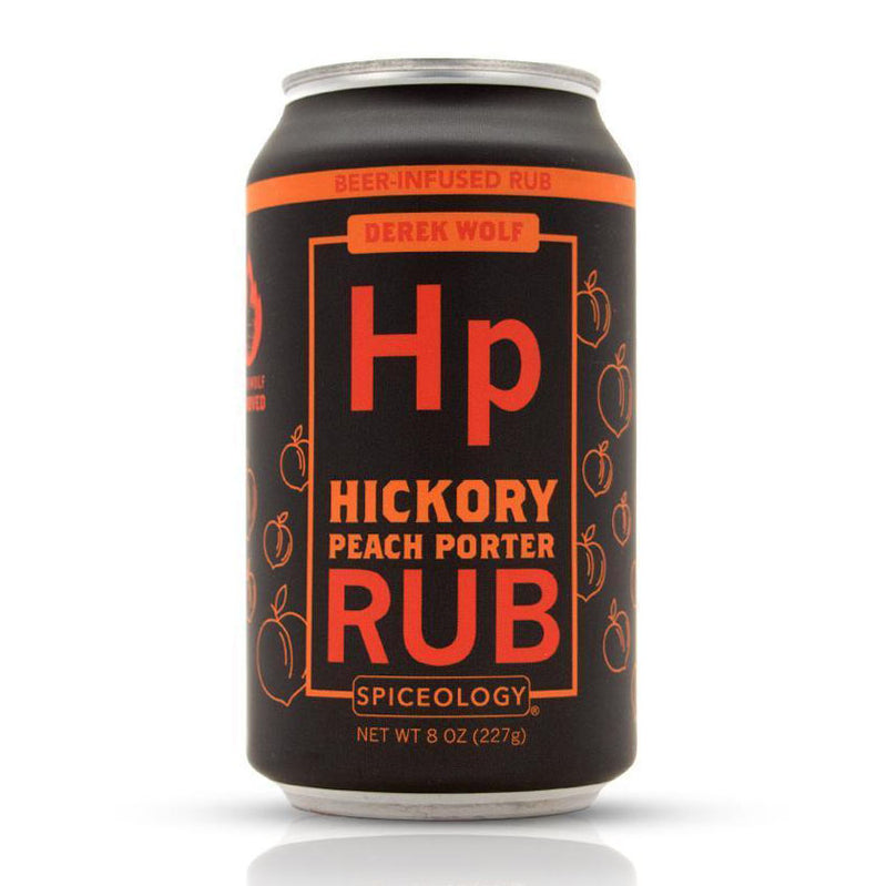 Spiceology Beer Can Hickory Peach Porter Rub 8 Oz Derek Wolf Beer Infused Rub