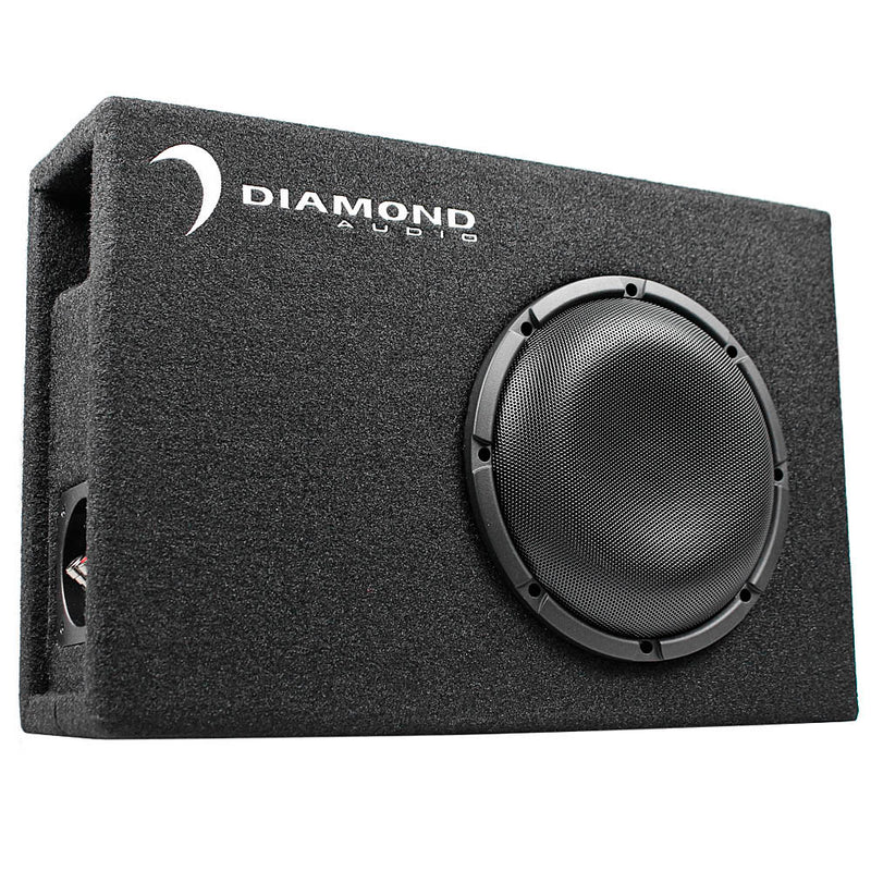 Diamond Elite DES Series MicroBox Enclosure Single 8" Slot-Vent Enclosure 250W RMS Power