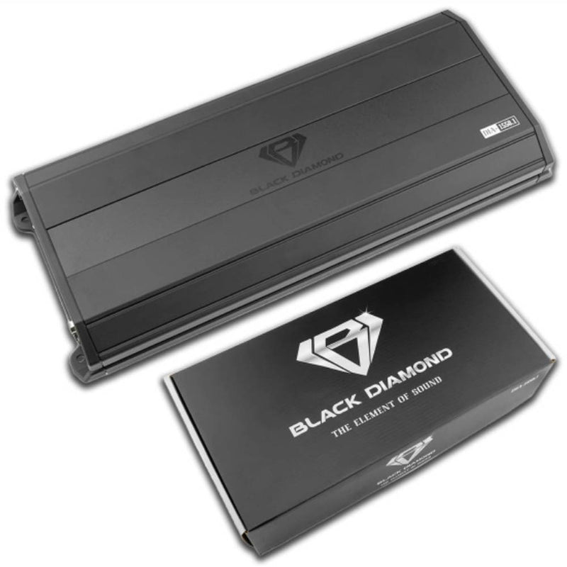 Black Diamond Class AB 1-Channel Monoblock Amplifier 1550 Watts Peak DIA-1550.1
