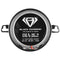 Black Diamond 3.5" Coaxial Speaker 2 Way 4-Ohm 60 Watts