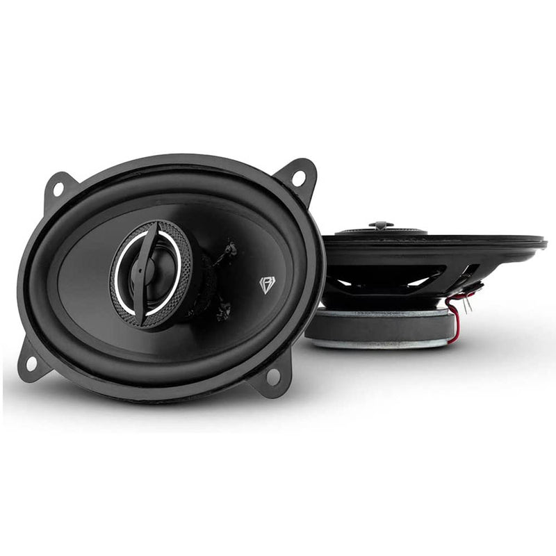 Black Diamond 4 x 6" 2 Way Coaxial Speakers 90 Watts Max Power 4 Ohm DIA-46.2