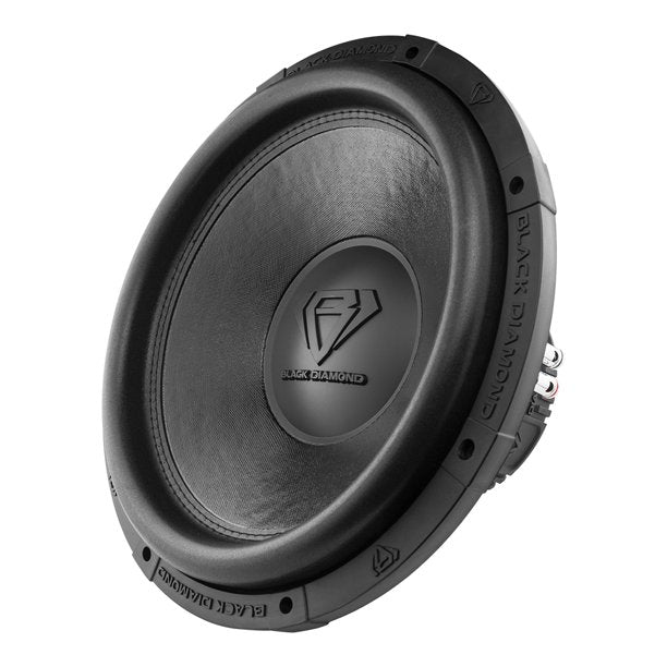 Black Diamond 15" Subwoofer Dual 2 Ohm 2000 Watts Car Audio Dia-T15.2D Single