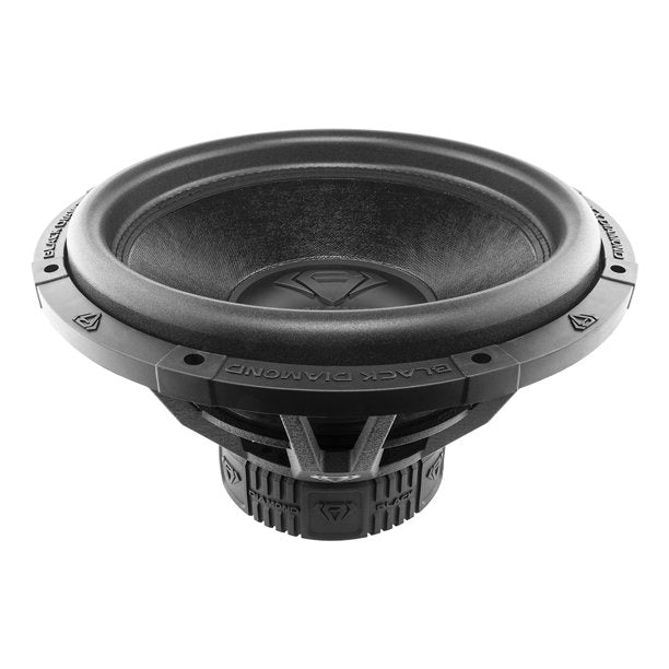 Black Diamond 15" Subwoofer Dual 2 Ohm 2000 Watts Car Audio Dia-T15.2D Single