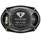 Black Diamond 6x9" Midrange Loudspeaker with Built-in Bullet Tweeter