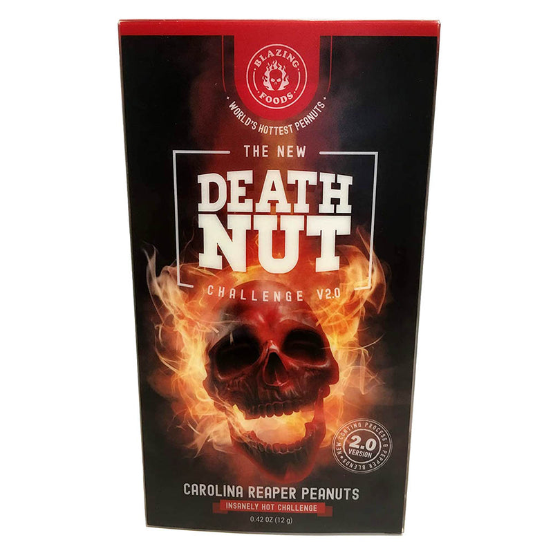 Blazing Foods Death Nut Challenge V2.0 Carolina Reaper Peanuts DNC-V2