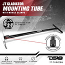 DS18 JT Mounting Tube with Mobile Clamps for Towers Pods and Cages JT-TUBE/BK