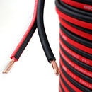 1FT of DS18 Red and Black Speaker Wire SW-12-GA-500RB