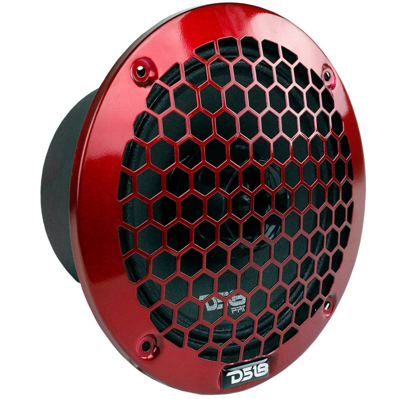 6.5" 2 Way Midrange Speaker Built In Tweeter 450 Watts Max 4 ohm DS18 PRO-ZT6