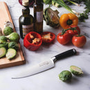 Messermeister San Moritz Elite 8" Stealth Chef's Knife Stainless Steel Black