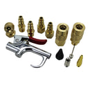 12 Piece Blow Gun Kit with Couplers and Plugs Milton M-Style Exelair EX0312BKIT