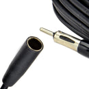 Xscorpion 18' Auto Antenna Extension Cable Male Female Car Adapter AM FM EXT-18