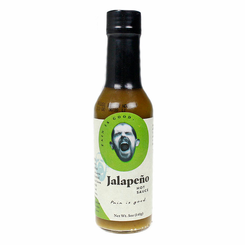 Pain is Good Jalapeno Pepper Table hot Sauce Kansas City Chief Approved 5 oz.