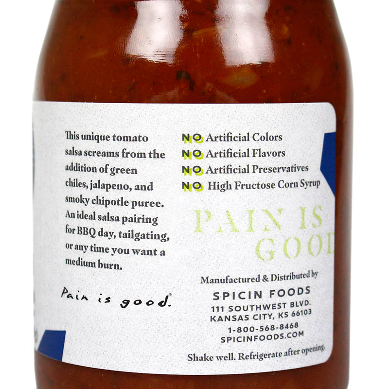 Pain Is Good Batch 218 Smoked Jalapeno Salsa Small Batches Big Flavors 15.5 oz