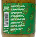 Da Bomb Green Habanero Extremely Hot Verde Salsa Gluten-Free Vegan 15.5 oz.