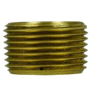 3/4" Male NPT Outer x 1/2" Female NPT Inner Solid Brass Socket Bushing FB110J