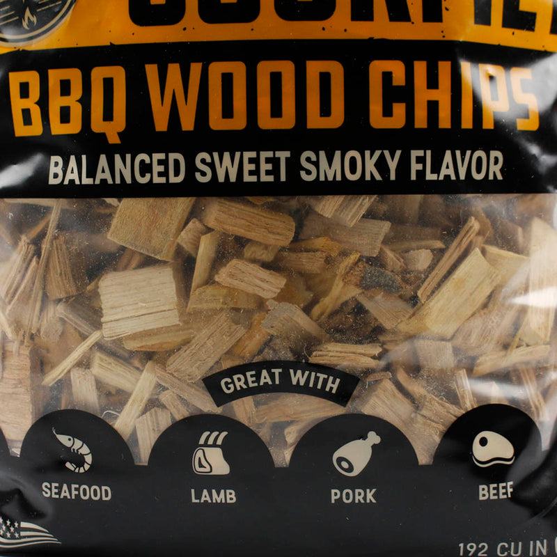 Bear Mountain BBQ Gourmet Natural Hardwood Chips Balanced Sweet Smoky Flavor