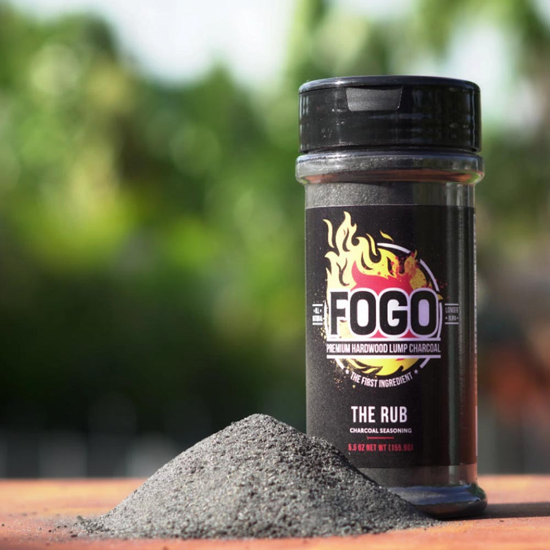 The FOGO Rub Essence of Charcoal Grilling Chicken Beef Pork 5.5 oz Bottle
